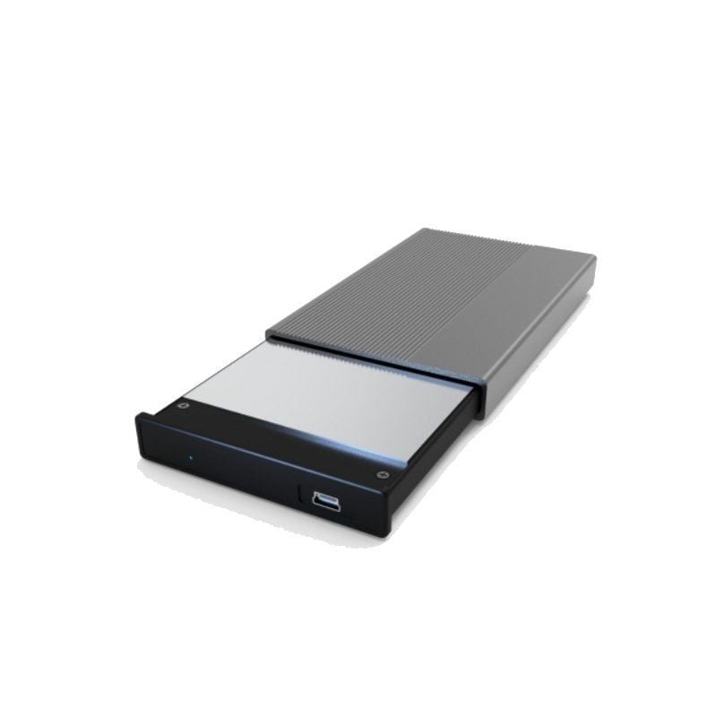 Caja Externa para Disco Duro de 2.5" 3GO HDD25GY21/ USB 2.0/ Sin Tornillos