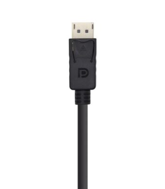 Cable DisplayPort 1.2 4K Aisens A124-0387/ DisplayPort Macho - DisplayPort Macho/ Hasta 5W/ 2300Mbps/ 5m/ Negro