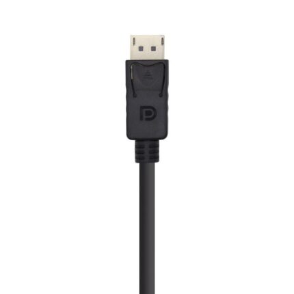 Cable DisplayPort 1.2 4K Aisens A124-0387/ DisplayPort Macho - DisplayPort Macho/ Hasta 5W/ 2300Mbps/ 5m/ Negro