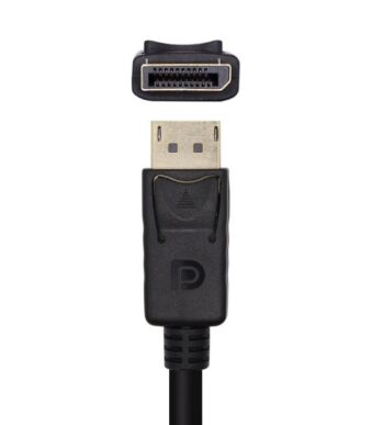 Cable Conversor Aisens A125-0459/ DisplayPort Macho - HDMI Macho/ Hasta 5W/ 2300Mbps /1m/ Negro