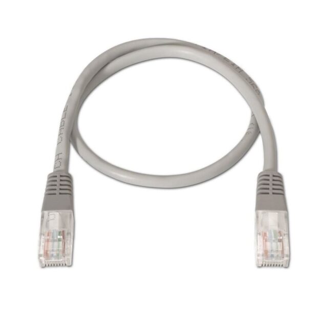 Cable de Red RJ45 UTP Aisens A135-0266 Cat.6/ 1m/ Gris