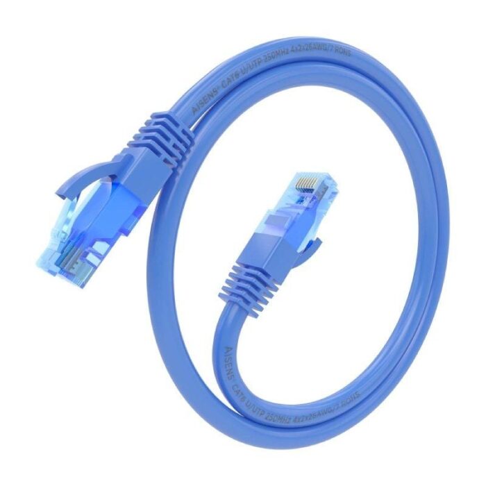 Cable de Red RJ45 AWG26 CCA UTP Aisens A135-0802 Cat.6/ 3m/ Azul