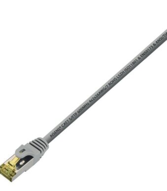 Cable de Red RJ45 S/FTP Aisens A146-0337 Cat.7/ 5m/ Gris