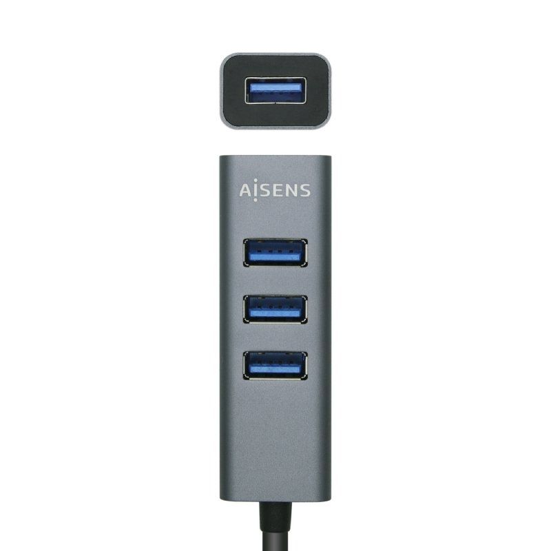 Hub USB Tipo-C Aisens A109-0508/ 4xUSB