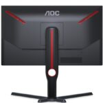 Monitor Gaming AOC 25G3ZM/BK 24.5"/ Full HD/ 0.5ms/ 240Hz/ VA/ Negro y Rojo