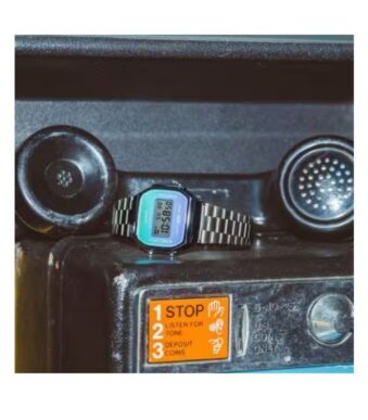 Reloj Digital Casio Vintage Iconic A168WER-2AEF/ 39mm/ Plata y Azul