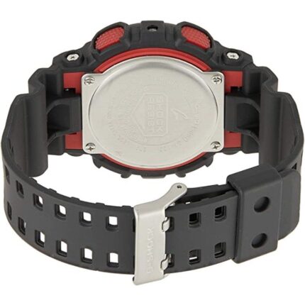 Reloj Analógico y Digital Casio G-Shock Trend GA-100-1A4ER/ 55mm/ Negro y Rojo