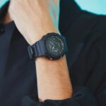 Reloj Analógico y Digital Casio G-Shock Trend GA-2100-1A2ER/ 49mm/ Negro y Azul