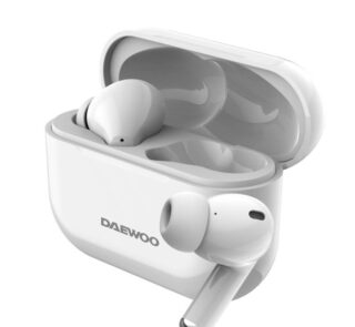 Auriculares Bluetooth Daewoo DW2002 con estuche de carga/ Autonomía 6h/ Blancos