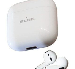 Auriculares Bluetooth Elbe ABTWS-003-B con estuche de carga/ Autonomía 5h/ Blancos