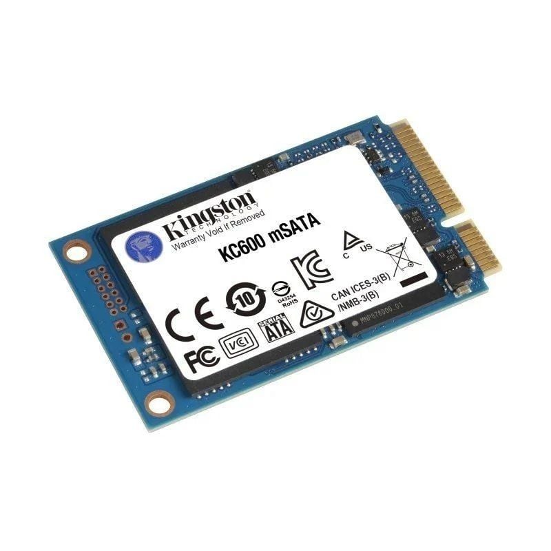 Disco SSD Kingston KC600 512GB/ mSATA/ Full Capacity