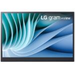 Monitor Portátil LG Gram +view 16MR70 16"/ WQXGA/ Negro y Plata