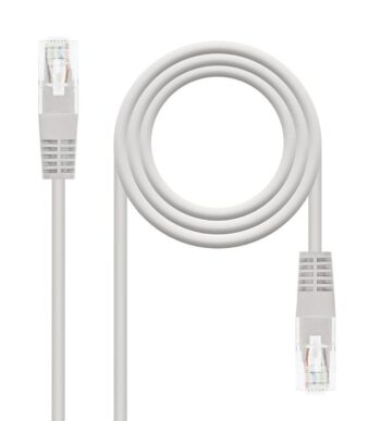 Cable de Red RJ45 UTP Nanocable 10.20.0425 Cat.6/ 25m/ Gris