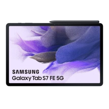 Tablet Samsung Galaxy Tab S7 FE 12.4"/ 6GB/ 128GB/ Octacore/ 5G/ Negra