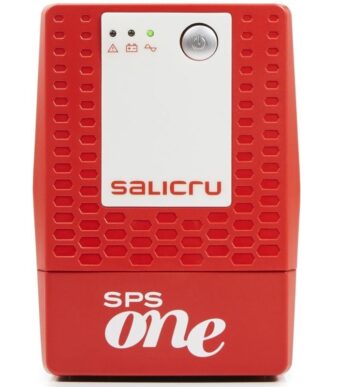 SAI Línea Interactiva Salicru SPS 500 ONE V2/ 500VA-240W/ 2 Salidas/ Formato Torre