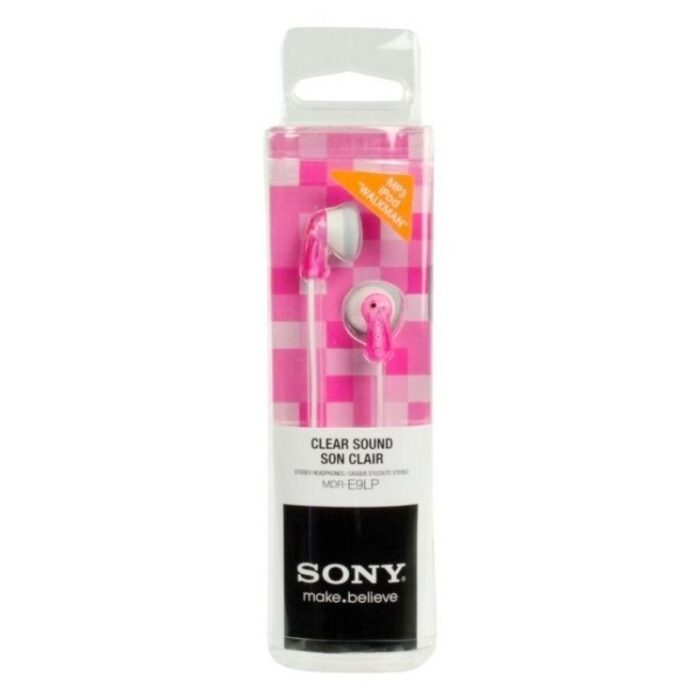 Auriculares Intrauditivos Sony MDR-E9LP/ Jack 3.5/ Rosas