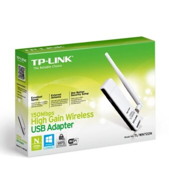 Adaptador USB - WiFi TP-Link TL-WN722N/ 150Mbps