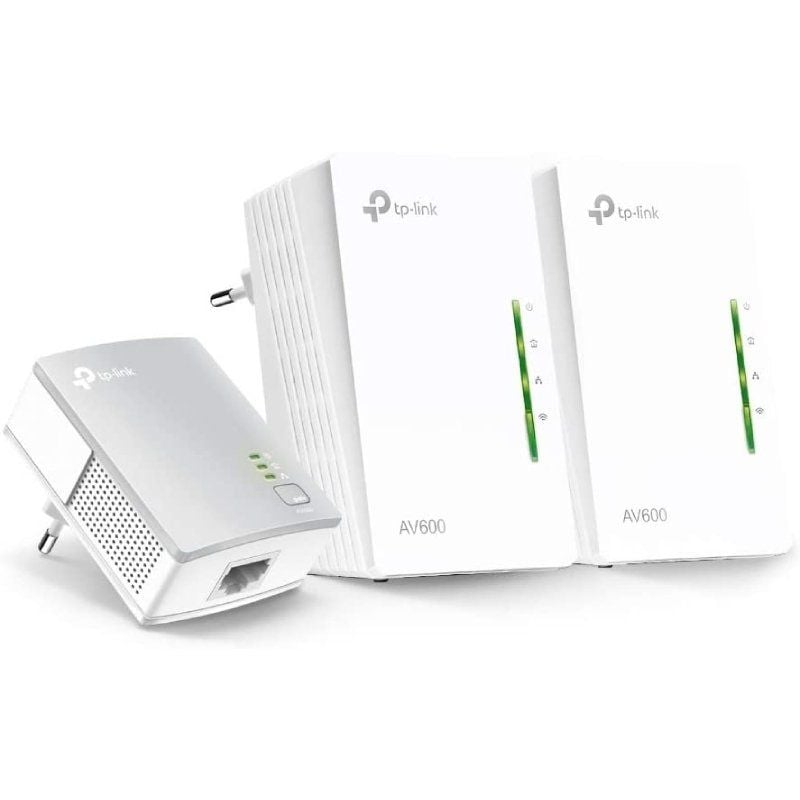 Adaptador Powerline TPLink WPA4220TKit 500Mbps/ Alcance 300m/ Pack de 3