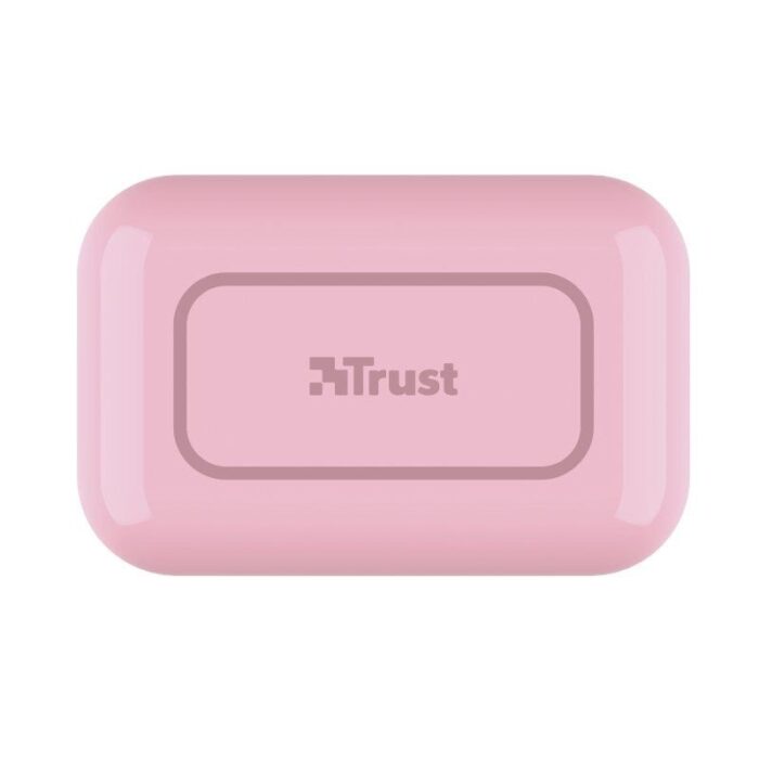 Auriculares Bluetooth Trust Primo Touch con estuche de carga/ Autonomía 4h/ Rosas