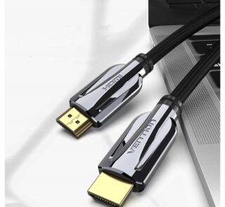 Cable HDMI 2.1 8K Vention AALBI/ HDMI Macho - HDMI Macho/ 3m/ Gris y Negro