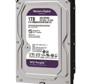 Disco Duro Western Digital WD Purple Surveillance 1TB/ 3.5"/ SATA III/ 64MB