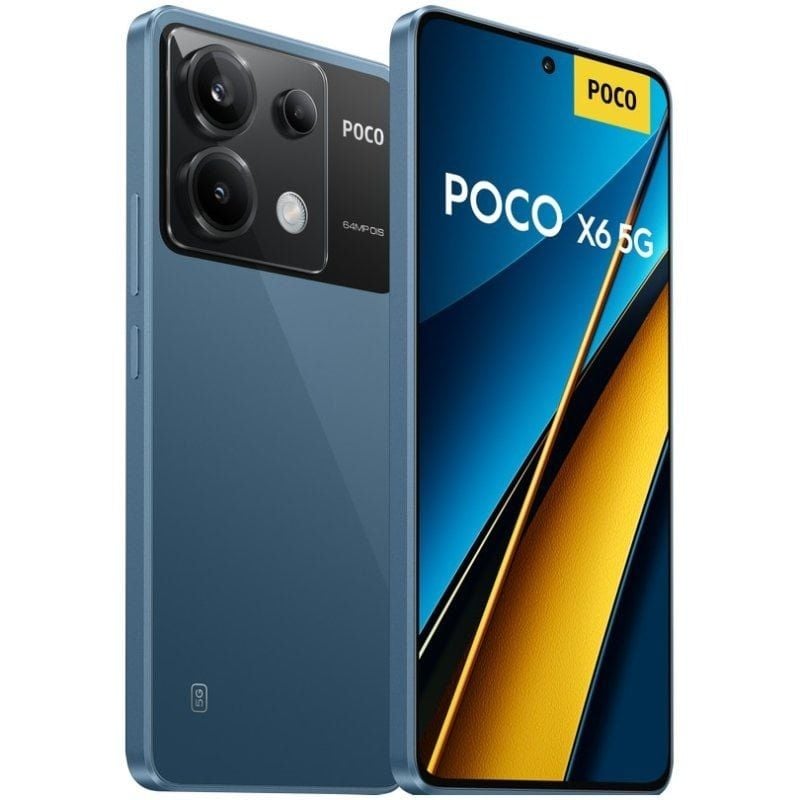 Smartphone Xiaomi POCO X6 12GB/ 512GB/ 6.67"/ 5G/ Azul