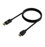 Cable Conversor Aisens A125-0551/ DisplayPort Macho - HDMI Macho/ Hasta 5W/ 2300Mbps/ 1.5m/ Negro