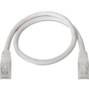 Cable de Red RJ45 UTP Aisens A133-0196 Cat.5e/ 50cm/ Blanco