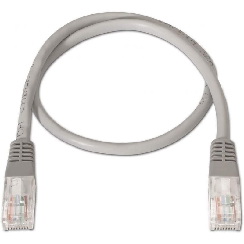 Cable de Red RJ45 UTP Aisens A135-0228 Cat.6/ 50cm/ Gris
