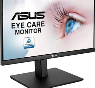 Monitor Asus VA229QSB 21.5"/ Full HD/ Multimedia/ Regulable en altura/ Negro