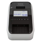Impresora de Etiquetas Brother QL-820NWBC/ Térmica/ Ancho etiqueta 62mm/ USB-Bluetooth-WiFi-Ethernet/ Blanca y Negra