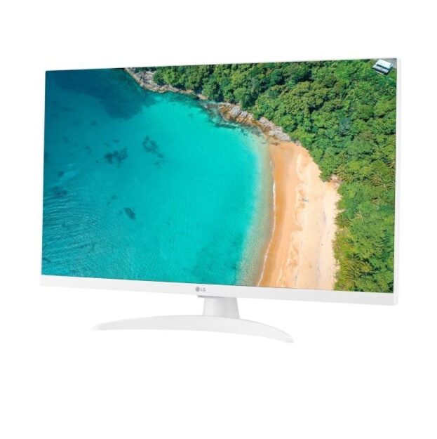 Monitor/Televisor LG 27TQ615S-WZ 27"/ Full HD/ Multimedia/ SmartTV/ Blanco