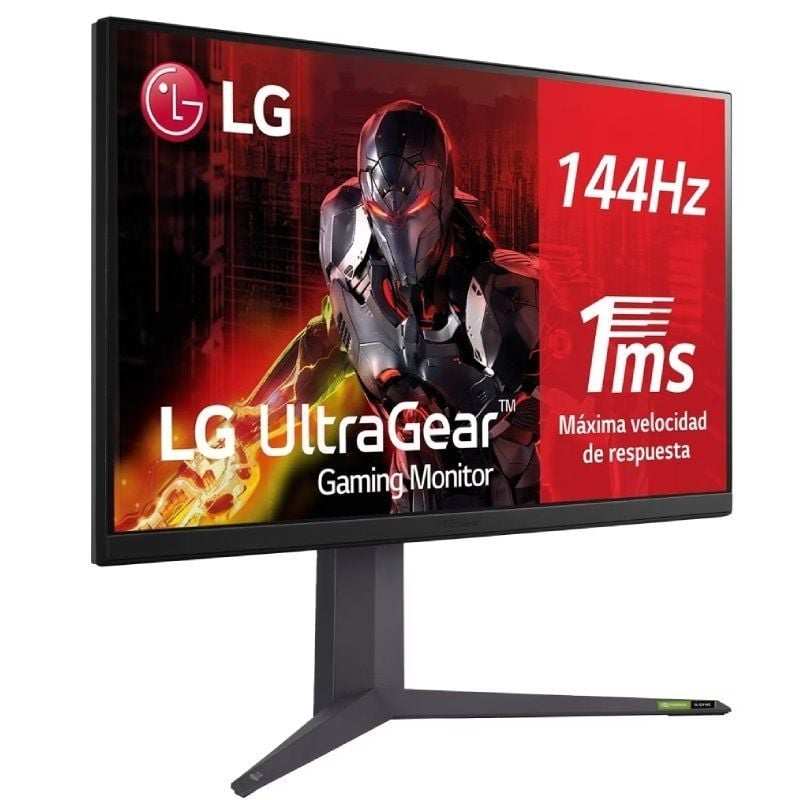Monitor Gaming LG UltraGear 32GR93U-B 32"/ 4K/ 1ms/ 144Hz/ IPS/ Negro