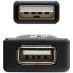 Cable Alargador USB 2.0 Nanocable 10.01.0213/ USB Macho - USB Hembra/ 15m/ Negro