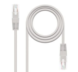 Cable de Red RJ45 UTP Nanocable 10.20.0420 Cat.6/ 20m/ Gris
