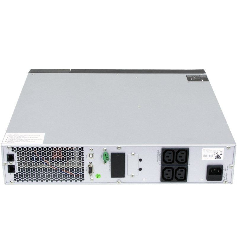 SAI Online Phasak Rack 19" 2000 VA Online LCD/ 2000VA-1800W/ 4 Salidas/ Formato Rack