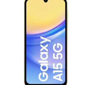 Smartphone Samsung Galaxy A15 4GB/ 128GB/ 6.5"/ 5G/ Amarillo