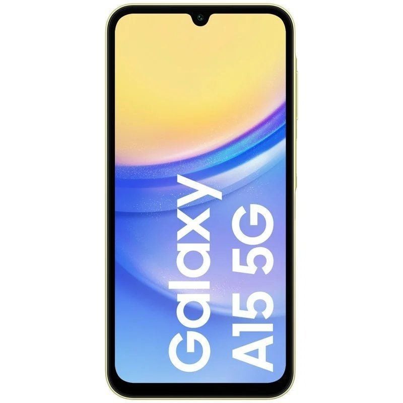 Smartphone Samsung Galaxy A15 4GB/ 128GB/ 6.5"/ 5G/ Amarillo