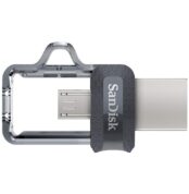 Pendrive 64GB SanDisk Dual m3.0 Ultra USB 3.0/ MicroUSB