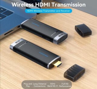 Adaptador de vídeo inalámbrico HDMI a HDMI Vention ADCB0