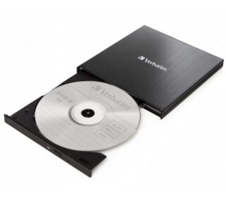 Grabadora Externa CD/DVD Verbartim 43886 conexión USB Tipo-C