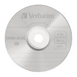 DVD+R Doble Capa Verbatim Advanced AZO 8X/ Tarrina-10uds