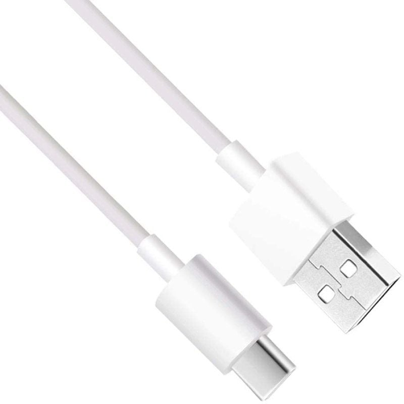 Cable USB 2.0 Xiaomi Mi USB-C/ USB Tipo-C Macho - USB Macho/ 1m/ Blanco