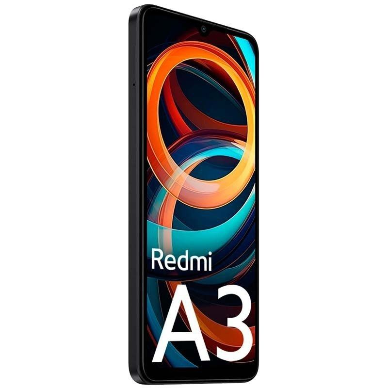 Smartphone Xiaomi Redmi A3 4GB/ 128GB/ 6.71"/ Negro Medianoche