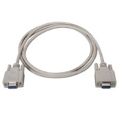 Cable Serie RS232 Aisens A112-0066/ DB9 Hembra - DB9 Hembra/ Hasta 0.15W/ 1.6Mbps/ 1.8m/ Beige