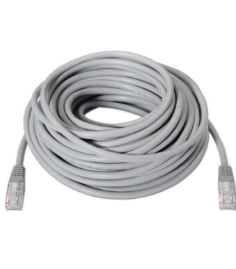 Cable de Red RJ45 UTP Aisens A133-0186 Cat.5e/ 30m/ Gris