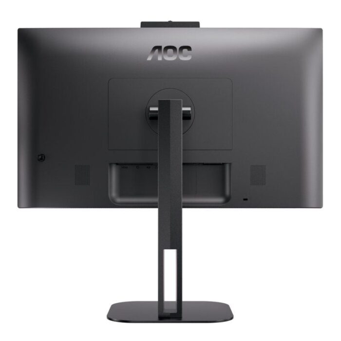 Monitor Profesional AOC 24V5CW/BK 23.8"/ Full HD/ Webcam/ Multimedia/ Regulable en altura/ Negro