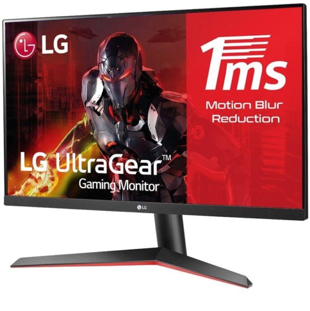 Monitor Gaming LG 24MP60G-B 23.8"/ Full HD/ 1ms/ 75Hz/ IPS/ Negro