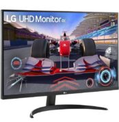 Monitor Gaming Polivalente LG UltraFine 32UR500-B 31.5"/ 4K/ Multimedia/ 4ms/ 60Hz/ VA/ Negro