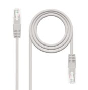 Cable de Red RJ45 UTP Nanocable 10.20.0101 Cat.5e/ 1m/ Gris